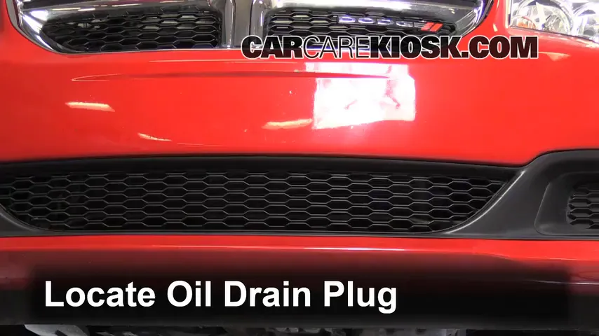 2013 Dodge Grand Caravan SXT 3.6L V6 Oil Change Oil and Oil Filter